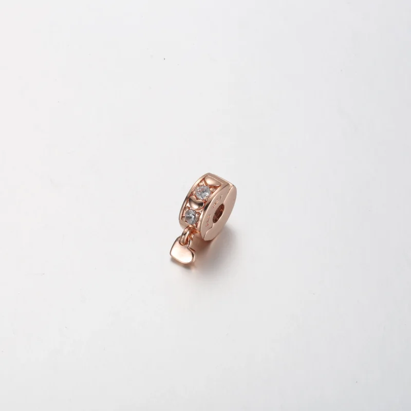 (immagine per) Charm a clip pendente scintillante con cuori infiniti - 782253C01 - Visualizza 2