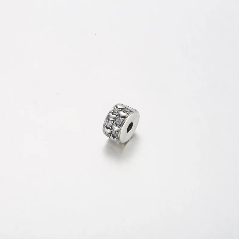 (immagine per) Charm a clip scintillante con cuori infiniti - 792235C01 - Visualizza 2