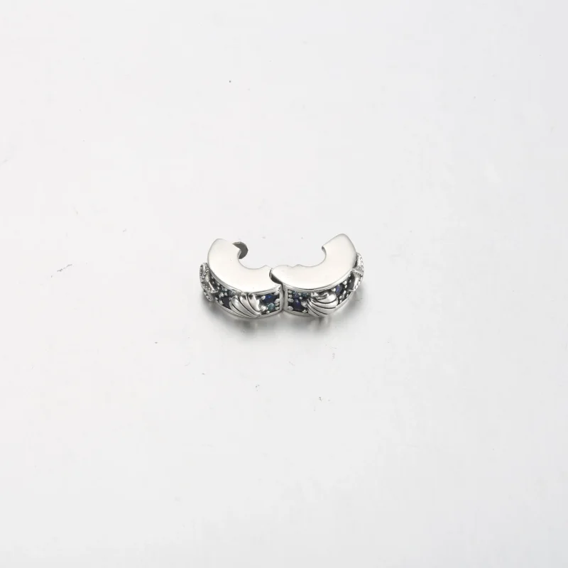 (immagine per) Charm con clip a forma di stella marina e conchiglia tropicale - 791678C01 - Visualizza 3