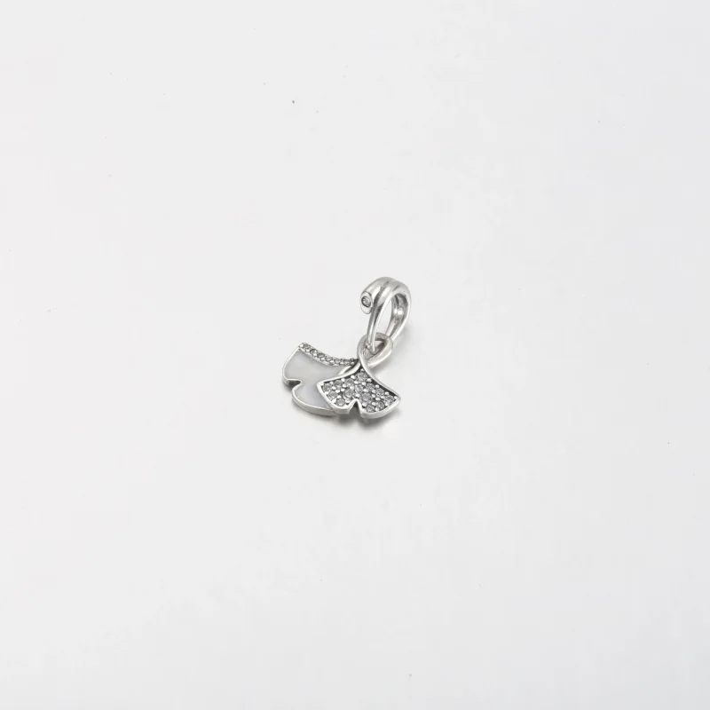 (immagine per) Charm in argento sterling Ginkgo - 792429C01 - Visualizza 2