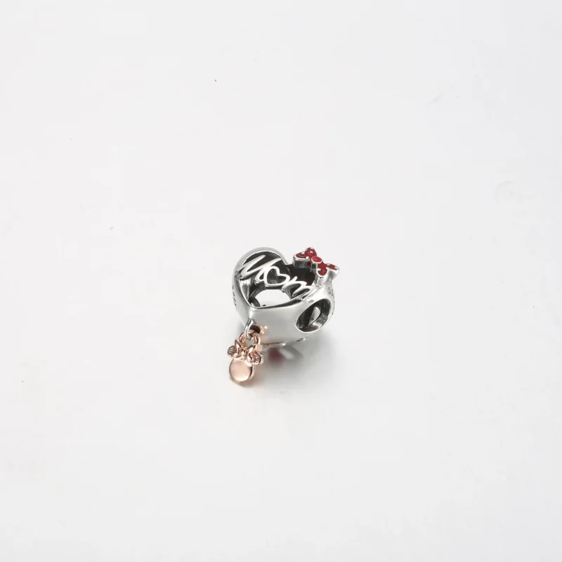 (immagine per) Charm PANDORA a cuore mamma Disney Minnie Mouse - 781142C01 - Visualizza 2