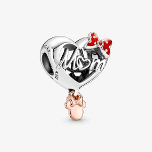 Charm PANDORA a cuore mamma Disney Minnie Mouse - 781142C01 (immagine per) Charm PANDORA a cuore mamma Disney Minnie Mouse - 781142C01
