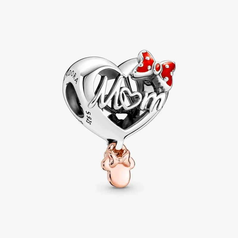 (immagine per) Charm PANDORA a cuore mamma Disney Minnie Mouse - 781142C01