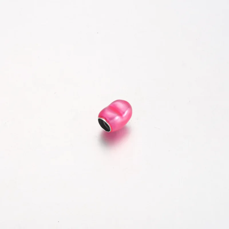 (immagine per) Charm PANDORA a cuore rosa metallizzato - 799291C03 - Visualizza 4