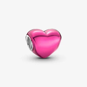 Charm PANDORA a cuore rosa metallizzato - 799291C03 (immagine per) Charm PANDORA a cuore rosa metallizzato - 799291C03