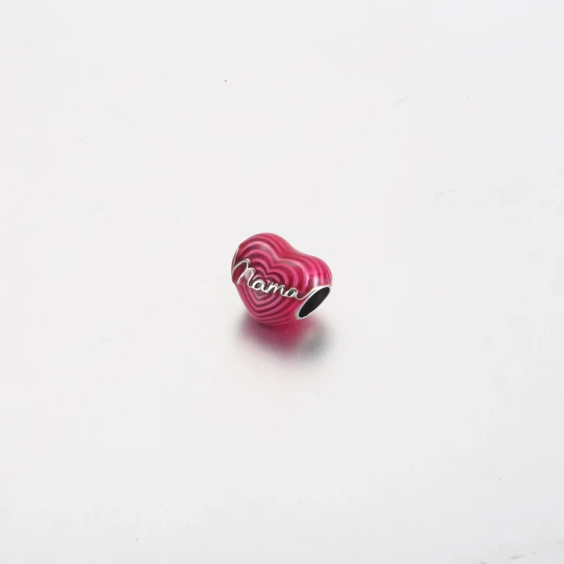 (immagine per) Charm PANDORA a forma di cuore che irradia amore mamma - 791505C01 - Visualizza 2