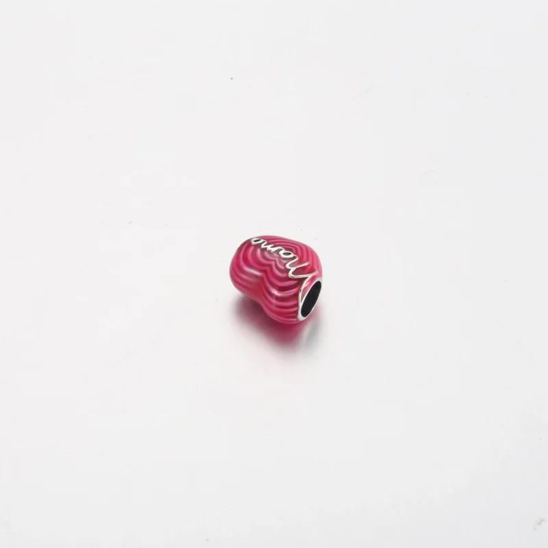 (immagine per) Charm PANDORA a forma di cuore che irradia amore mamma - 791505C01 - Visualizza 4