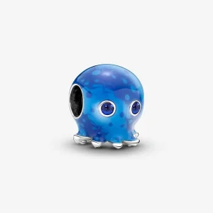 Charm PANDORA a forma di polpo con bolle e onde dell'oceano - 791698C01 (immagine per) Charm PANDORA a forma di polpo con bolle e onde dell'oceano - 791698C01