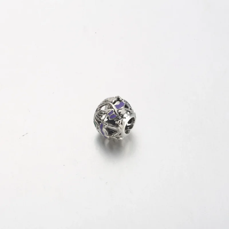 (immagine per) Charm PANDORA con creature e foglie della giungla - 791620C01 - Visualizza 2