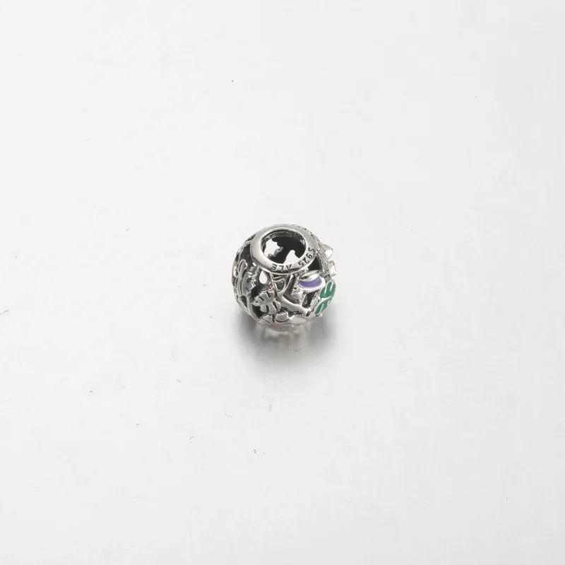 (immagine per) Charm PANDORA con creature e foglie della giungla - 791620C01 - Visualizza 3