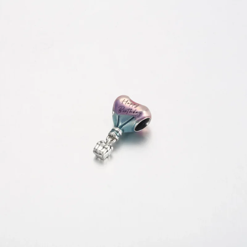 (immagine per) Charm PANDORA con mongolfiera di buon compleanno - 791501C01 - Visualizza 2