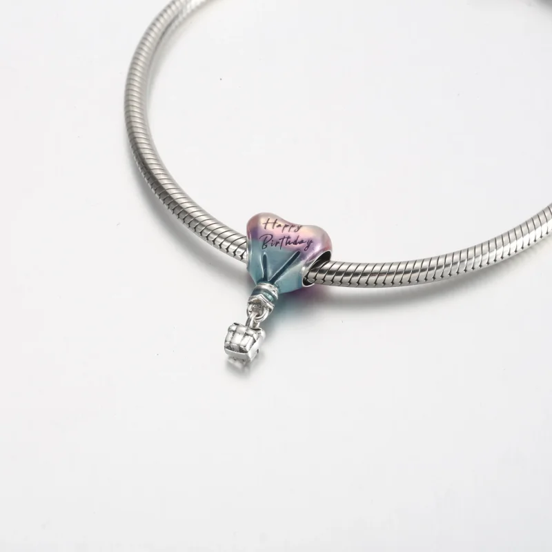 (immagine per) Charm PANDORA con mongolfiera di buon compleanno - 791501C01 - Visualizza 4