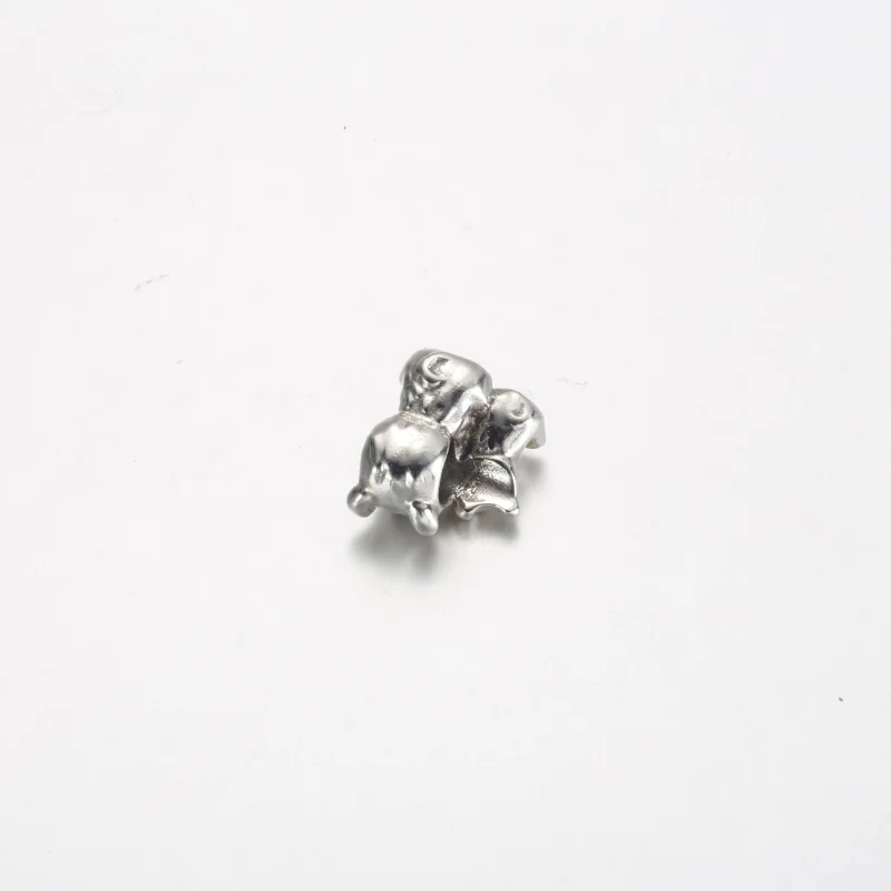 (immagine per) Charm PANDORA d'amore per mamma e cucciolo - 790791C01 - Visualizza 3