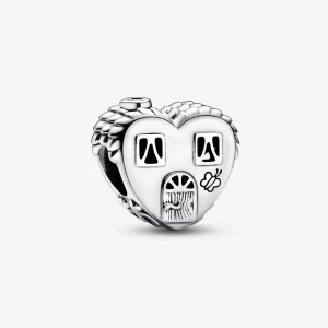 Charm PANDORA della casa del cuore, luogo felice - 792249C00 (immagine per) Charm PANDORA della casa del cuore, luogo felice - 792249C00