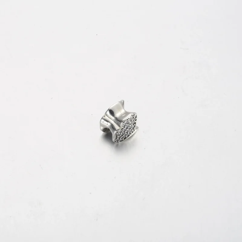 (immagine per) Charm PANDORA in argento sterling Ginkgo - 792430C01 - Visualizza 3