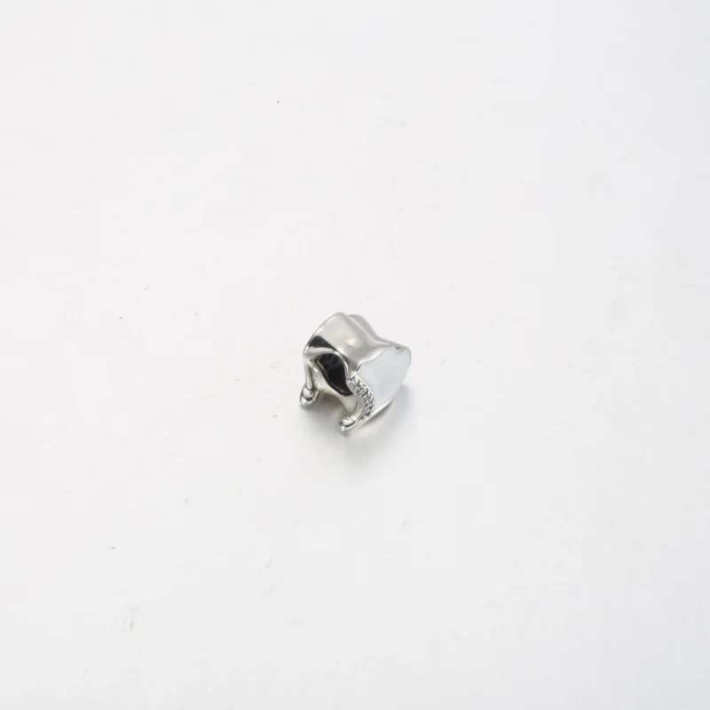 (immagine per) Charm PANDORA in argento sterling Ginkgo - 792430C01 - Visualizza 4