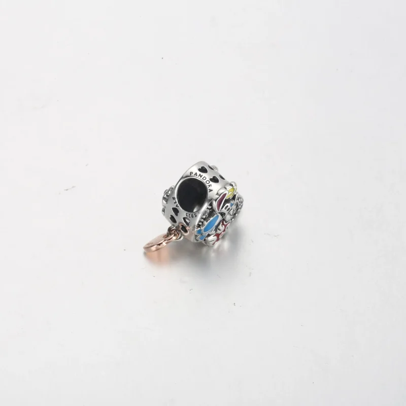 (immagine per) Charm PANDORA ispirato a Lilo e Stitch Disney Ohana - 781682C01 - Visualizza 4