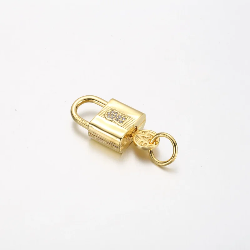 (immagine per) Charm PANDORA pendente con lucchetto e chiave - 760088C01 - Visualizza 3