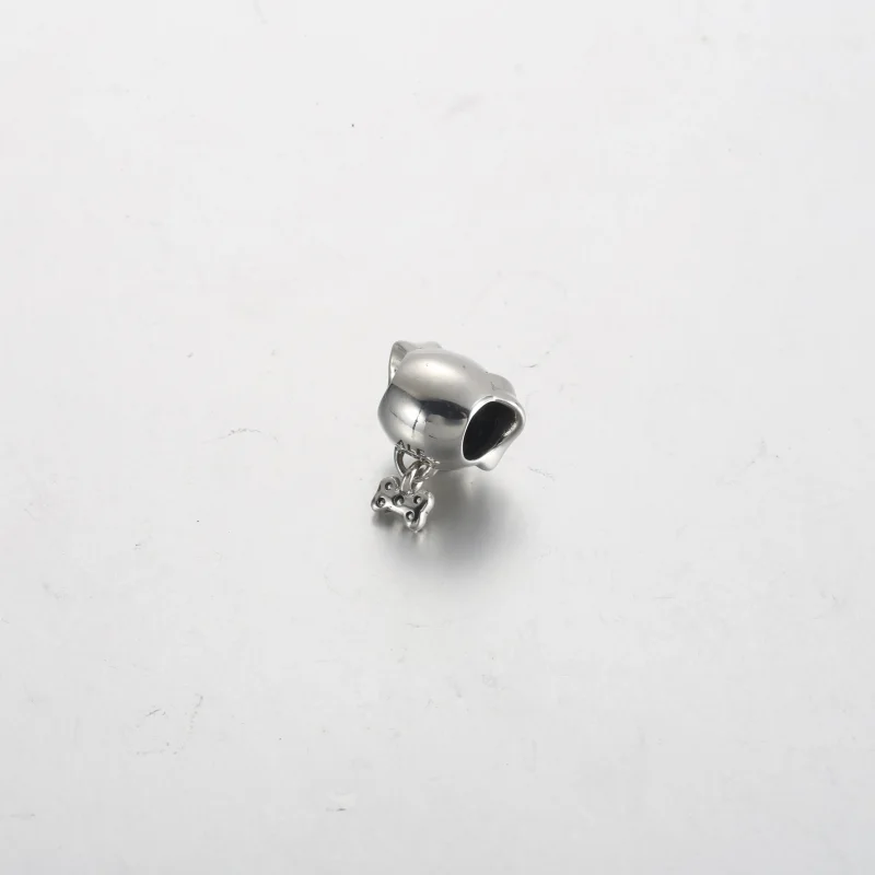 (immagine per) Charm PANDORA per cane e osso - 792254C01 - Visualizza 3
