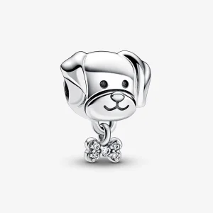 Charm PANDORA per cane e osso - 792254C01 (immagine per) Charm PANDORA per cane e osso - 792254C01