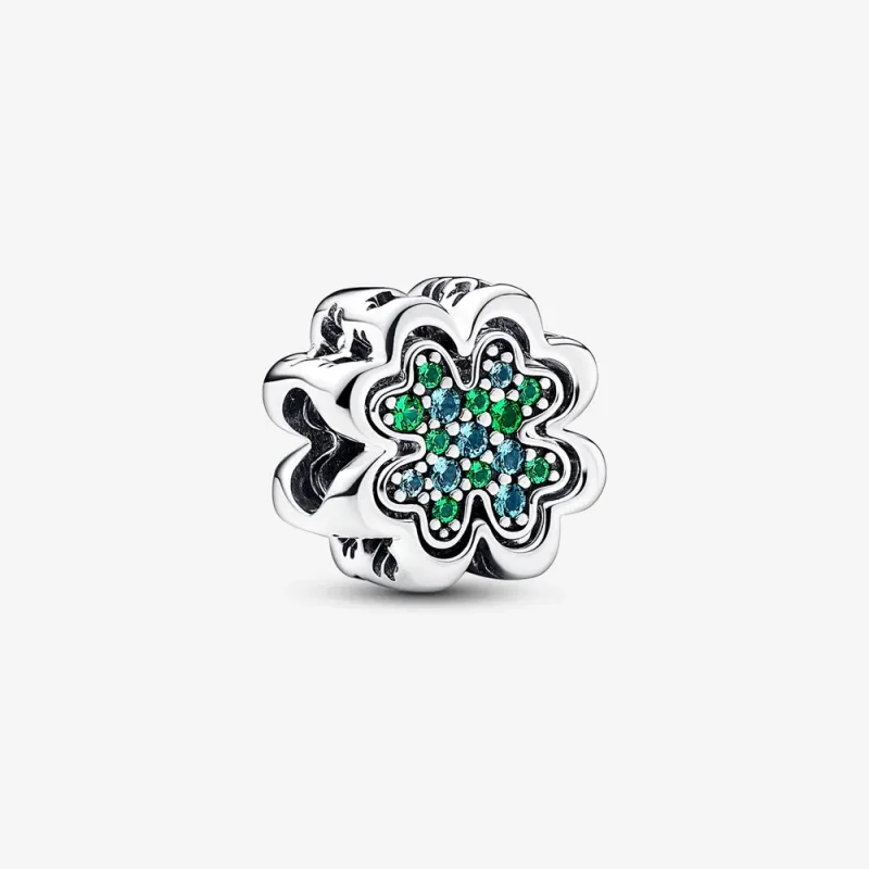 (immagine per) Charm PANDORA quadrifoglio divisibile - 792752C01