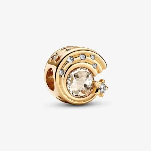 Charm PANDORA scintillante stella cadente - 762202C01 (immagine per) Charm PANDORA scintillante stella cadente - 762202C01