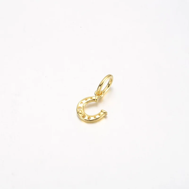 (immagine per) Charm pendente PANDORA a ferro di cavallo fortunato - 752328C00 - Visualizza 2