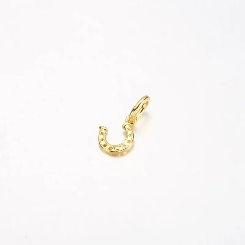 (immagine per) Charm pendente PANDORA a ferro di cavallo fortunato - 752328C00 - Visualizza 3