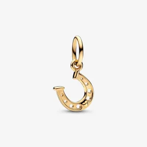 Charm pendente PANDORA a ferro di cavallo fortunato - 752328C00 (immagine per) Charm pendente PANDORA a ferro di cavallo fortunato - 752328C00