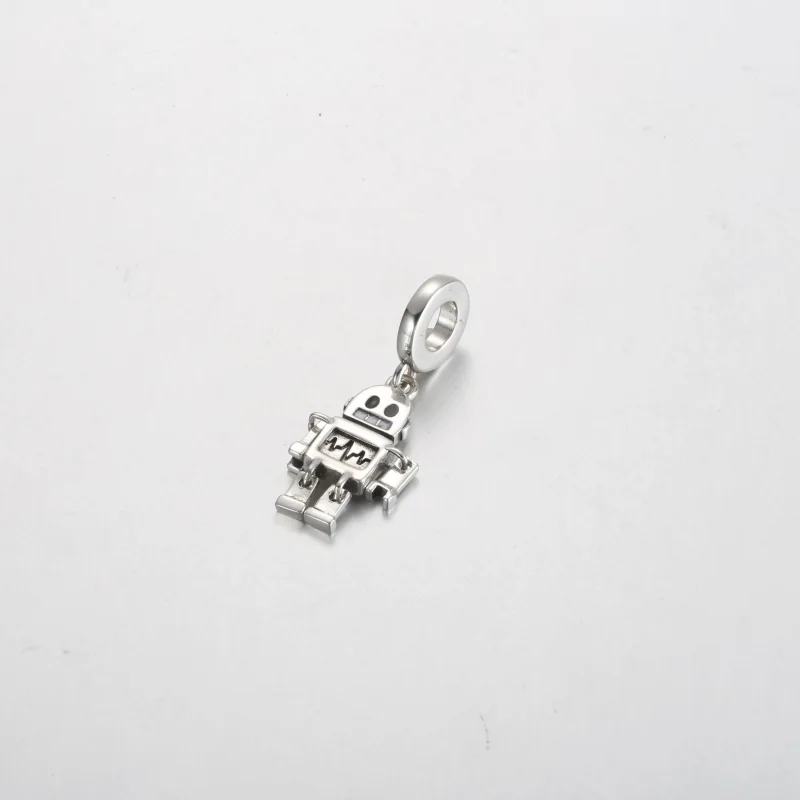 (immagine per) Charm pendente PANDORA Bestie Bot Robot - 792250C01 - Visualizza 2