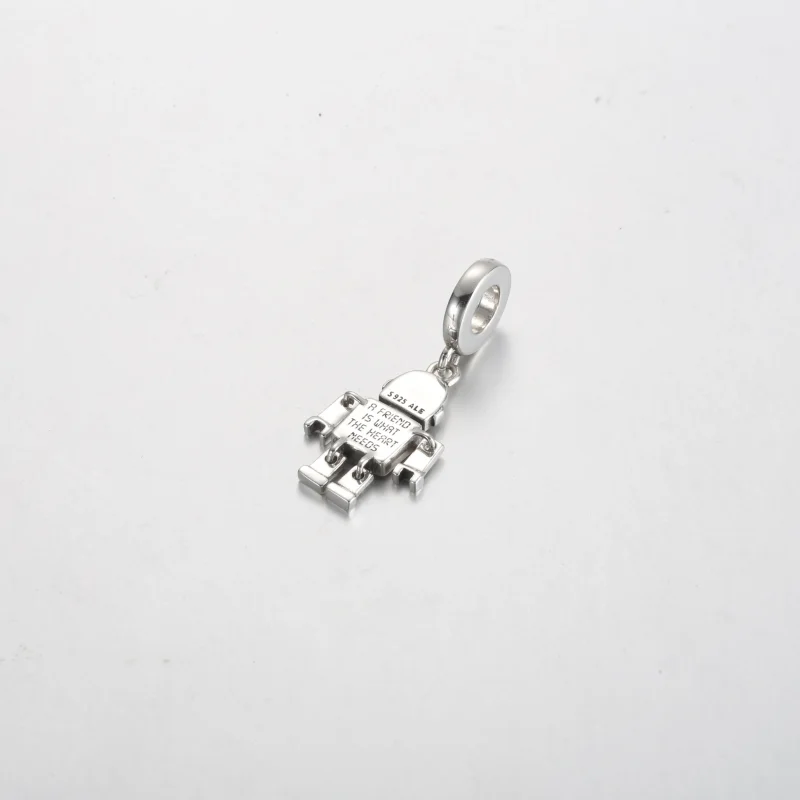 (immagine per) Charm pendente PANDORA Bestie Bot Robot - 792250C01 - Visualizza 3