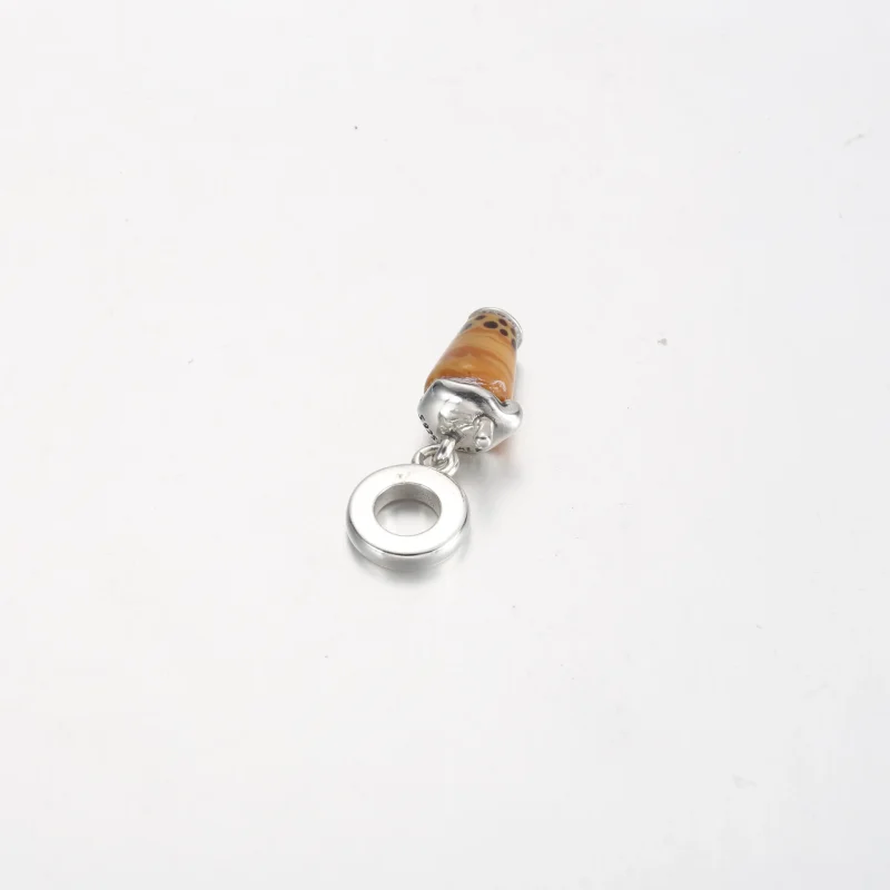(immagine per) Charm pendente PANDORA Bubble Tea in vetro di Murano - 791685C01 - Visualizza 3