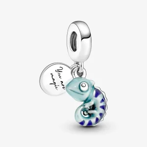 Charm pendente PANDORA camaleonte che cambia colore - 791676C01 (immagine per) Charm pendente PANDORA camaleonte che cambia colore - 791676C01
