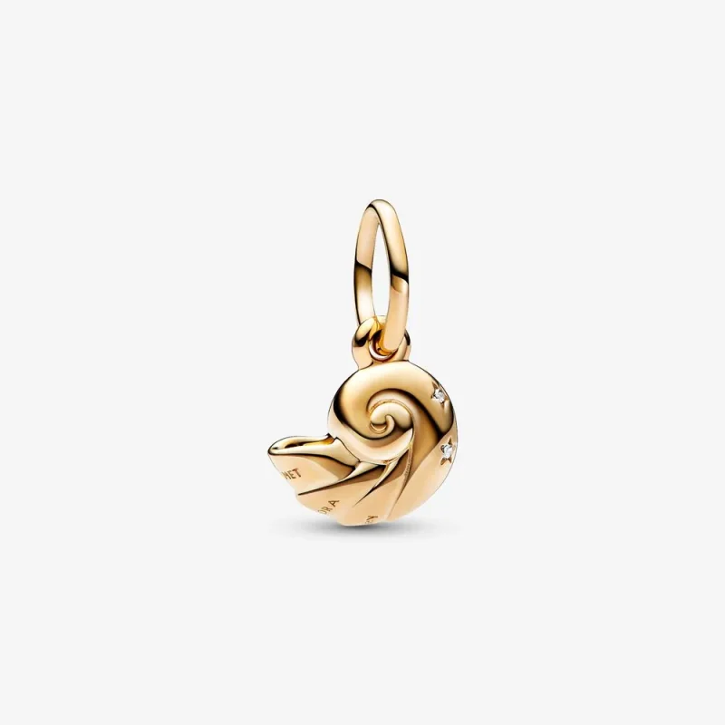 (immagine per) Charm pendente PANDORA con conchiglia incantata Disney La Sirenetta - 762685C01