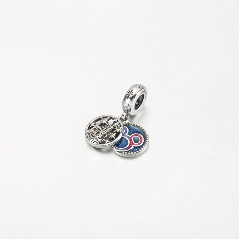 (immagine per) Charm pendente PANDORA del 30° anniversario di Disneyland Paris - 791674C01 - Visualizza 2