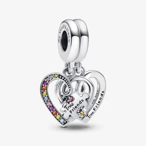 (immagine per) Charm pendente PANDORA dell'amicizia divisibile con cuori di puzzle - 792239C01