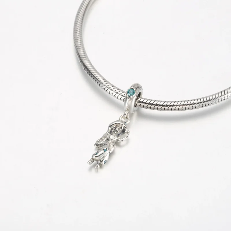 (immagine per) Charm pendente PANDORA Disney Aladdin Princess Jasmine - 792343C01 - Visualizza 4