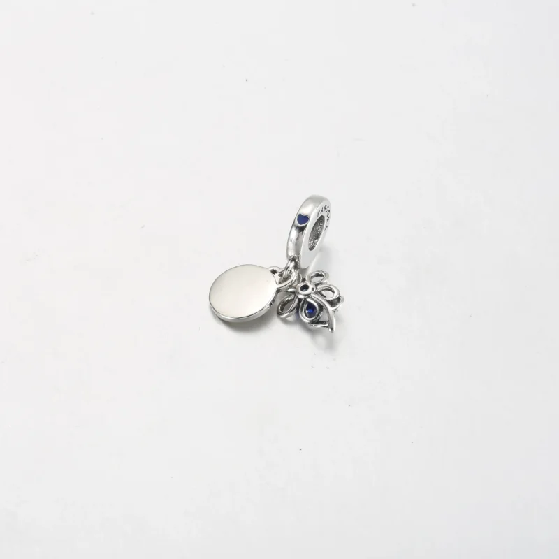 (immagine per) Charm pendente PANDORA doppio fiore che sboccia - 792293C01 - Visualizza 3
