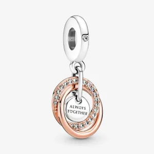 (immagine per) Charm pendente PANDORA Famiglia sempre circondata - 780797C01