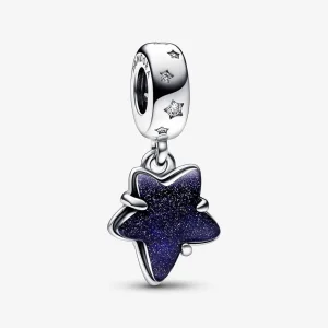 (immagine per) Charm pendente PANDORA Murano Stella Galassia Celeste - 792368C01