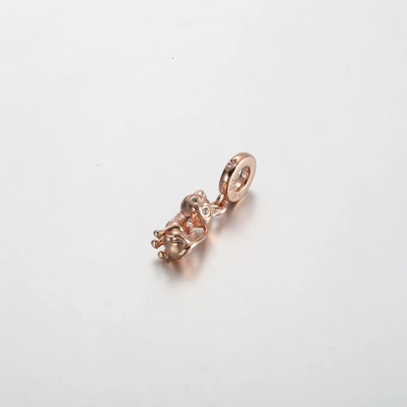 (immagine per) Charm pendente PANDORA scintillante gatto domestico - 782259C01 - Visualizza 2