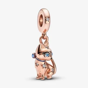 (immagine per) Charm pendente PANDORA scintillante gatto domestico - 782259C01