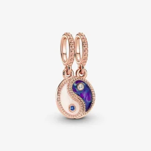 (immagine per) Charm pendente PANDORA scintillante Yin e Yang separabile - 780098C01
