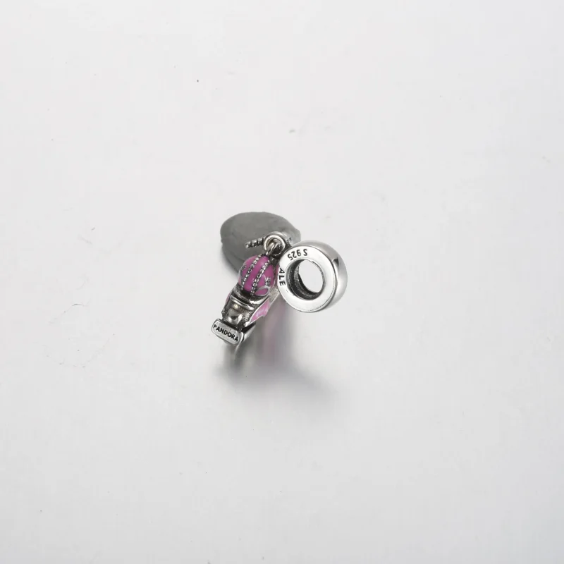 (immagine per) Charm pendente PANDORA scooter rosa - 791057C01 - Visualizza 4