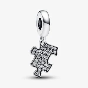 (immagine per) Charm scintillante con pezzo di puzzle - 792241C01