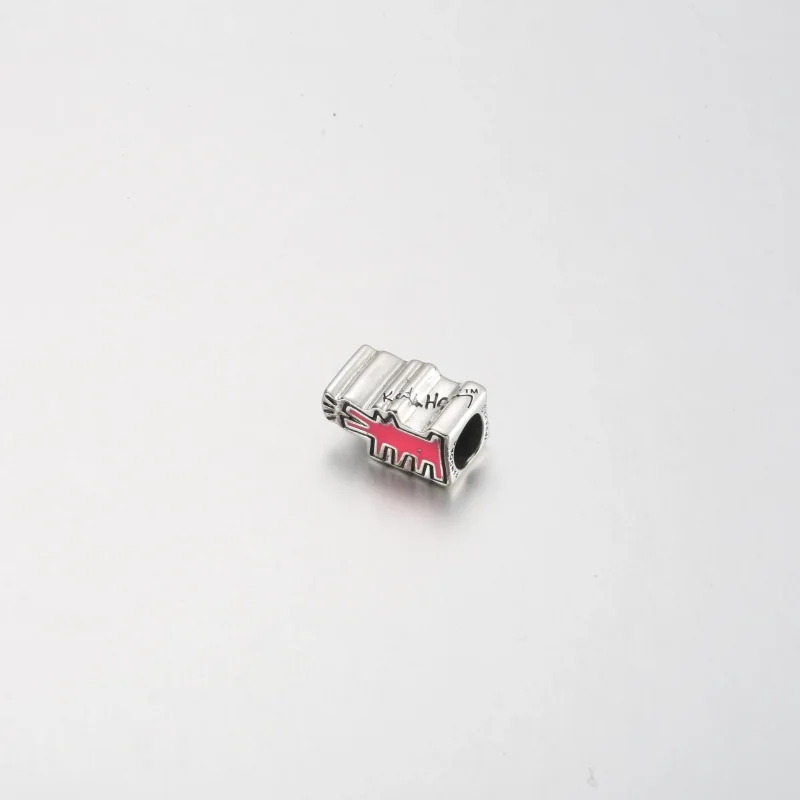 (immagine per) Ciondolo Cane che abbaia Keith Haring™ x Pandora - 792218C01 - Visualizza 2