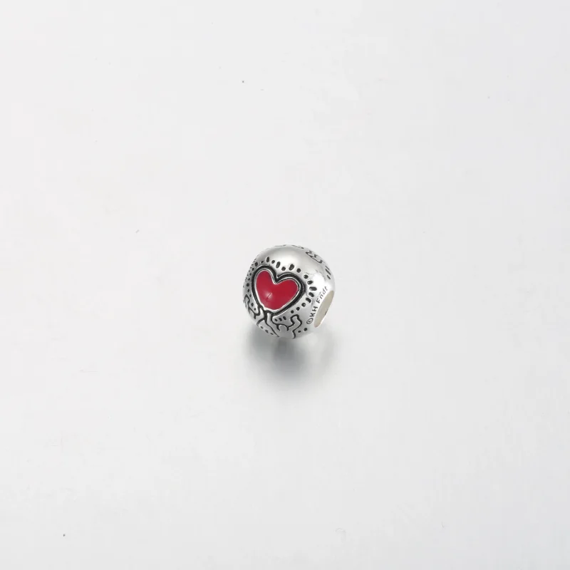 (immagine per) Ciondolo Keith Haring™ x Pandora Amore e Figure - 792225C01 - Visualizza 2