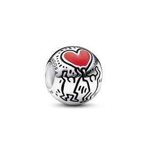 (immagine per) Ciondolo Keith Haring™ x Pandora Amore e Figure - 792225C01