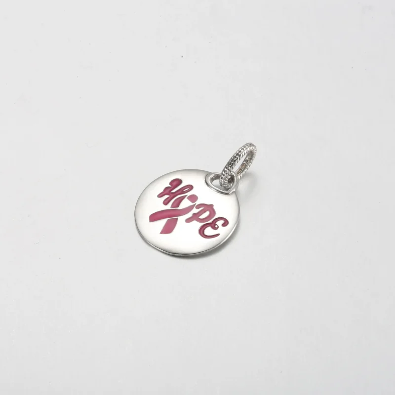 (immagine per) Ciondolo nastro rosa Hope - ENG398610C00_9 - Visualizza 2