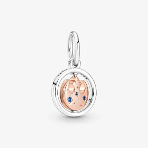 (immagine per) Ciondolo rotante con simbolo dell'Alleanza Ribelle di Star Wars placcato in oro rosa 14K in pensione - 380789C01